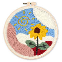 Load image into Gallery viewer, Punch Needle Kit - Flower at Sunrise