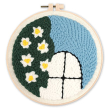 Load image into Gallery viewer, Punch Needle Kit - Flower by Window