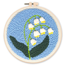 Load image into Gallery viewer, Punch Needle Kit - Lily of the Valley