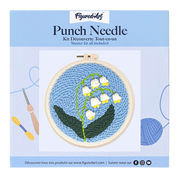 Punch Needle Kit - Lily of the Valley