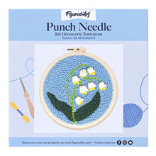 Load image into Gallery viewer, Punch Needle Kit - Lily of the Valley