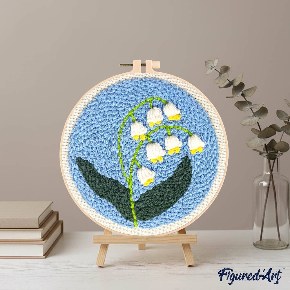 Punch Needle Kit - Lily of the Valley