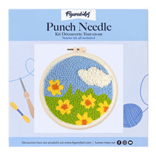 Load image into Gallery viewer, Punch Needle Kit - Flower Field