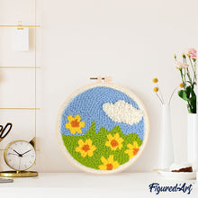 Load image into Gallery viewer, Punch Needle Kit - Flower Field