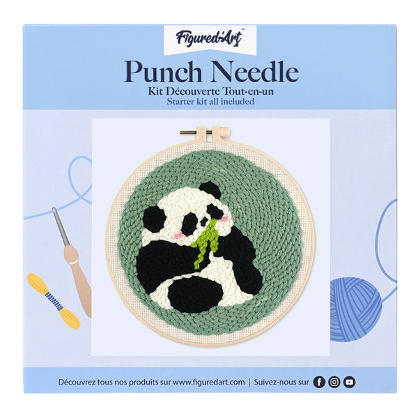 Punch Needle Kit - Panda 2
