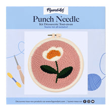 Load image into Gallery viewer, Punch Needle Kit - A Daisy