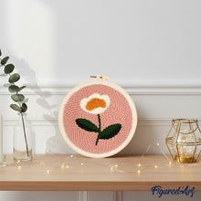 Load image into Gallery viewer, Punch Needle Kit - A Daisy