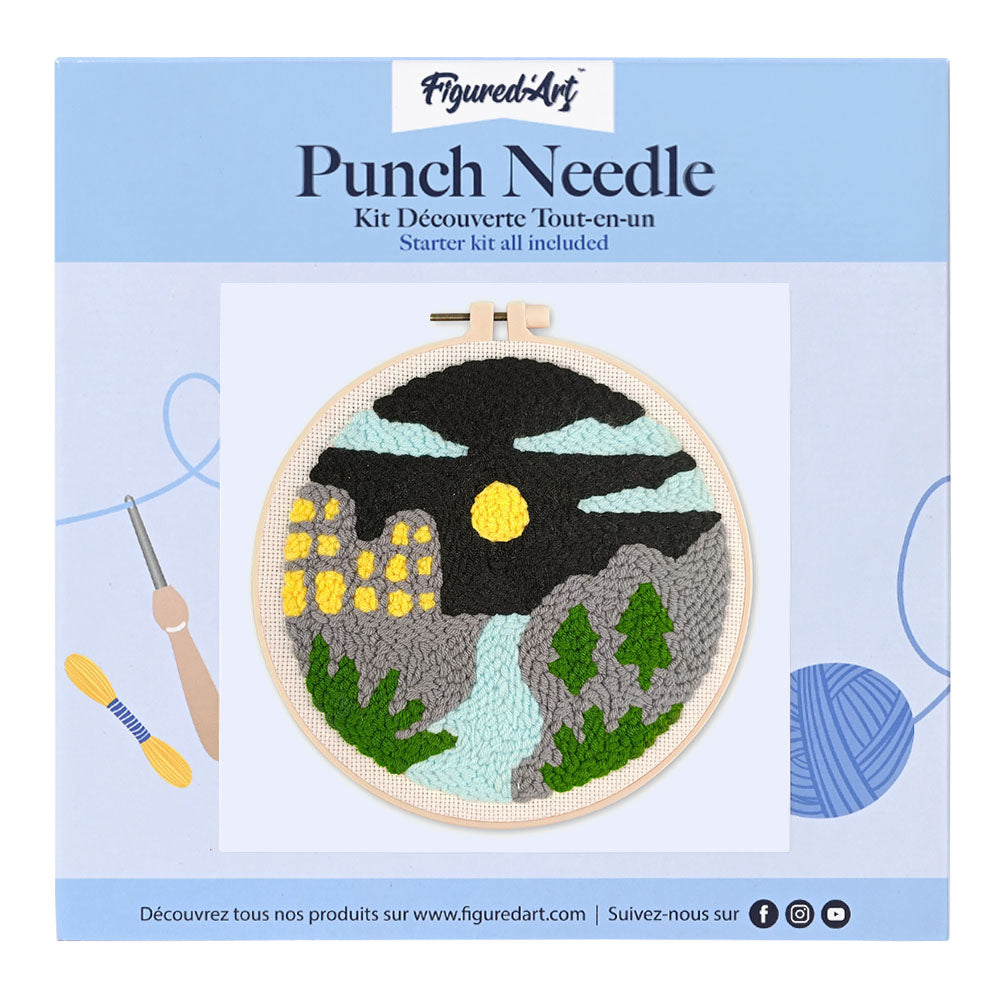 Punch Needle Kit - River at Night
