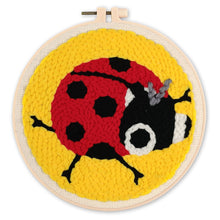 Load image into Gallery viewer, Punch Needle Kit - Ladybug