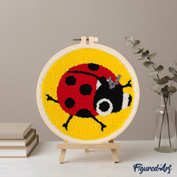 Punch Needle Kit - Ladybug