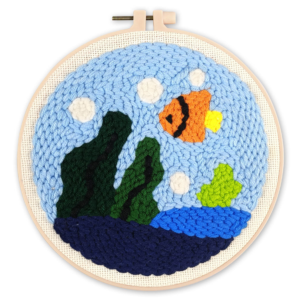 Punch Needle Kit - Ocean Life