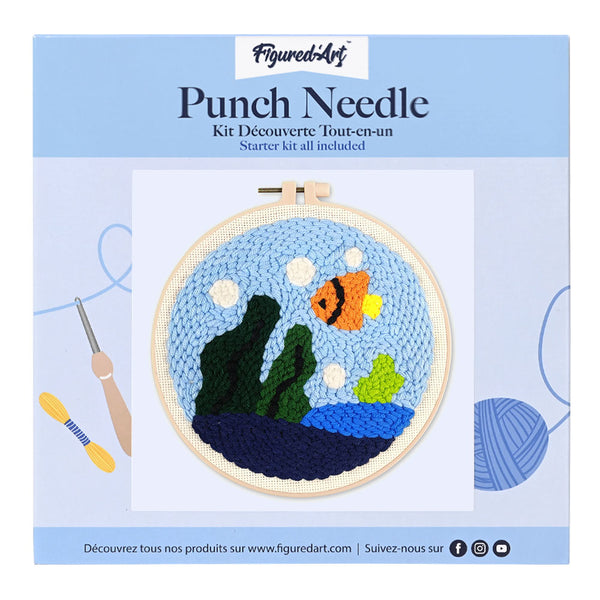 Punch Needle Kit - Ocean Life
