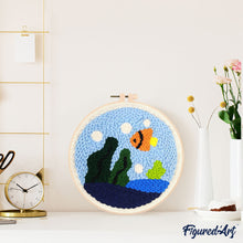 Load image into Gallery viewer, Punch Needle Kit - Ocean Life