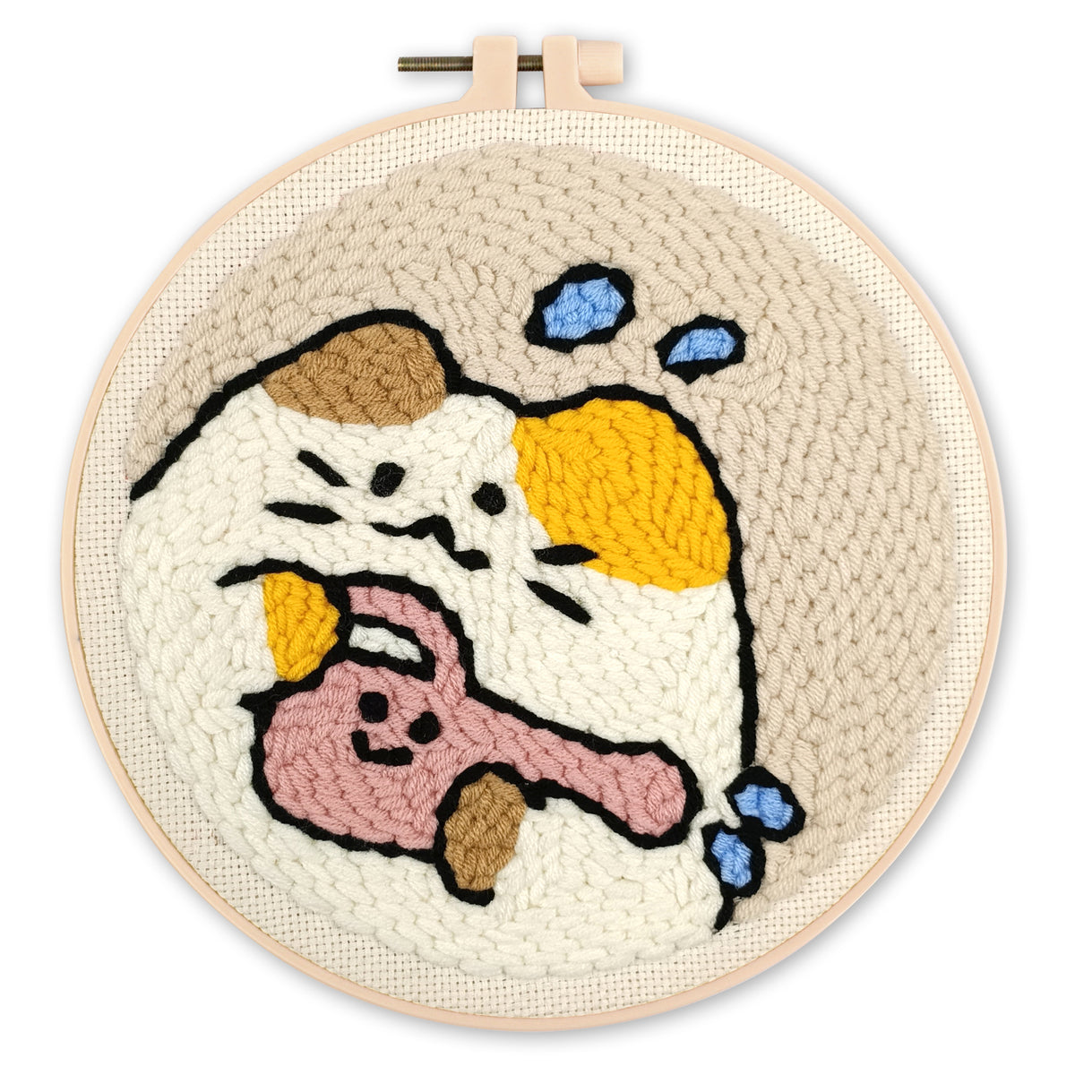 Punch Needle Kit - Cat Gardener