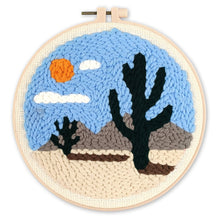 Load image into Gallery viewer, Punch Needle Kit - Desert Afternoon