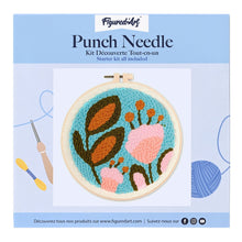 Load image into Gallery viewer, Punch Needle Kit - Wild Flowers