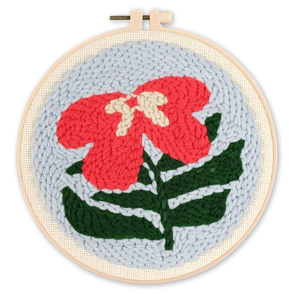 Punch Needle Kit - Hibiscus