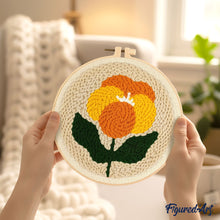 Load image into Gallery viewer, Punch Needle Kit - Marigold