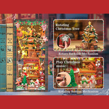 Load image into Gallery viewer, DIY Book Nook Kit - Christmas Eve Store