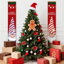 Load image into Gallery viewer, Paint by Numbers Front Door Hanging Banners - Christmas Gnomes
