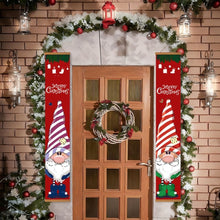 Load image into Gallery viewer, Paint by Numbers Front Door Hanging Banners - Christmas Gnomes