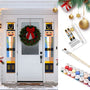 Paint by Numbers Front Door Hanging Banners - Royal Nutcracker Figured'Art