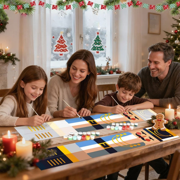 Paint by Numbers Front Door Hanging Banners - Royal Nutcracker