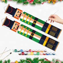 Load image into Gallery viewer, Paint by Numbers Front Door Hanging Banners - Festive Nutcracker