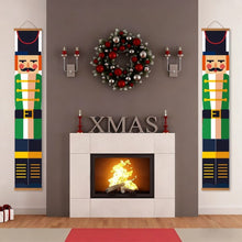 Load image into Gallery viewer, Paint by Numbers Front Door Hanging Banners - Festive Nutcracker