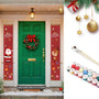 Paint by Numbers Front Door Hanging Banners - Festive Greetings Figured'Art