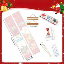 Load image into Gallery viewer, Paint by Numbers Front Door Hanging Banners - Festive Greetings