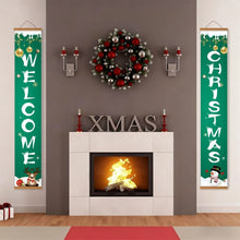 Load image into Gallery viewer, Paint by Numbers Front Door Hanging Banners - Season's Joy