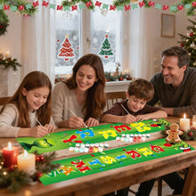 Load image into Gallery viewer, Paint by Numbers Front Door Hanging Banners - Green Christmas