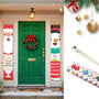 Paint by Numbers Front Door Hanging Banners - Snowman Joy Figured'Art