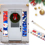 Paint by Numbers Front Door Hanging Banners - Jolly Frosty Figured'Art