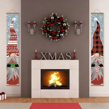 Load image into Gallery viewer, Paint by Numbers Front Door Hanging Banners - Cozy Gnomes