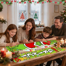 Load image into Gallery viewer, Paint by Numbers Front Door Hanging Banners - Merry &amp; Moody