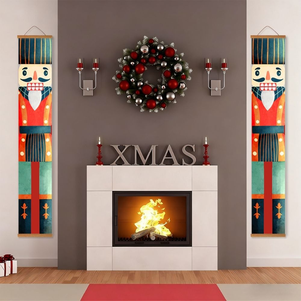 Paint by Numbers Front Door Hanging Banners - Nutcracker Parade