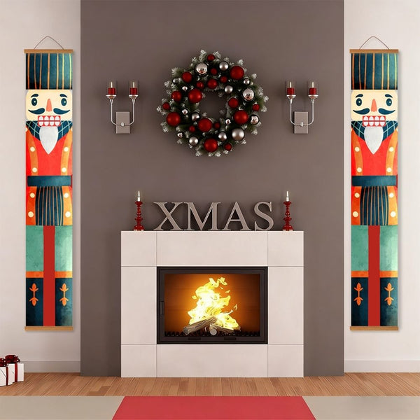 Paint by Numbers Front Door Hanging Banners - Nutcracker Parade