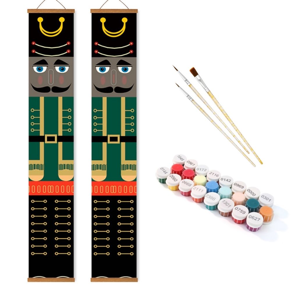 Paint by Numbers Front Door Hanging Banners - Toy Soldier