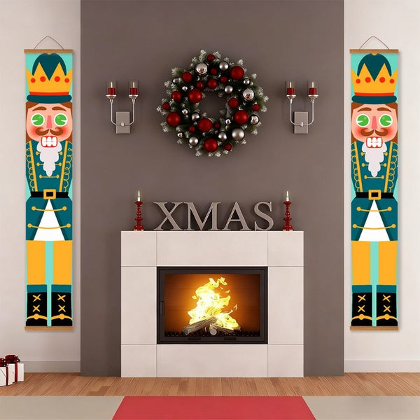 Paint by Numbers Front Door Hanging Banners - Nutcracker Prince