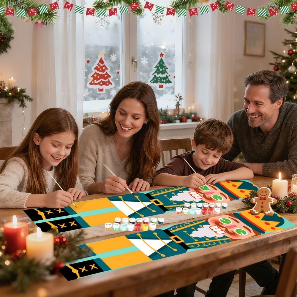 Paint by Numbers Front Door Hanging Banners - Nutcracker Prince