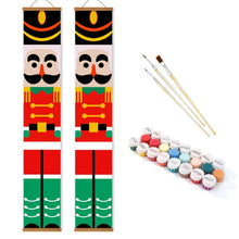 Load image into Gallery viewer, Paint by Numbers Front Door Hanging Banners - The Enchanted Soldier