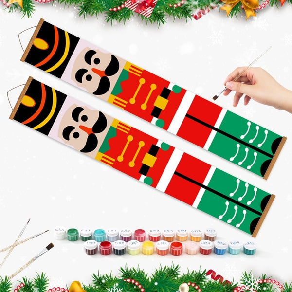 Paint by Numbers Front Door Hanging Banners - The Enchanted Soldier