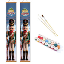 Load image into Gallery viewer, Paint by Numbers Front Door Hanging Banners - Christmas Ballet