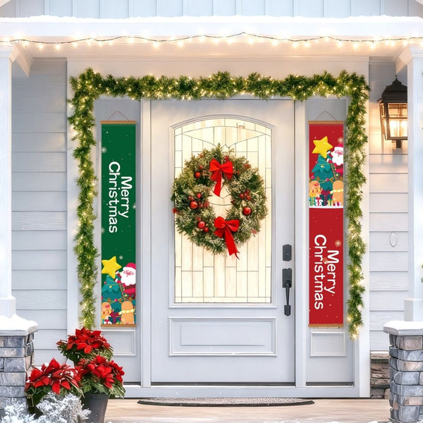 Paint by Numbers Front Door Hanging Banners - Holiday Treats
