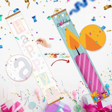 Load image into Gallery viewer, Paint by Numbers Front Door Hanging Banners - Birthday Festoon 1