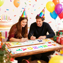 Load image into Gallery viewer, Paint by Numbers Front Door Hanging Banners - Celebration Bunting