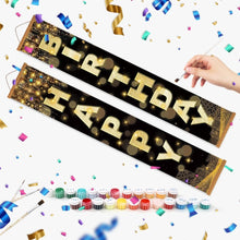 Load image into Gallery viewer, Paint by Numbers Front Door Hanging Banners - Colorful Garland