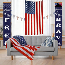 Load image into Gallery viewer, Paint by Numbers Front Door Hanging Banners - Red White Blue